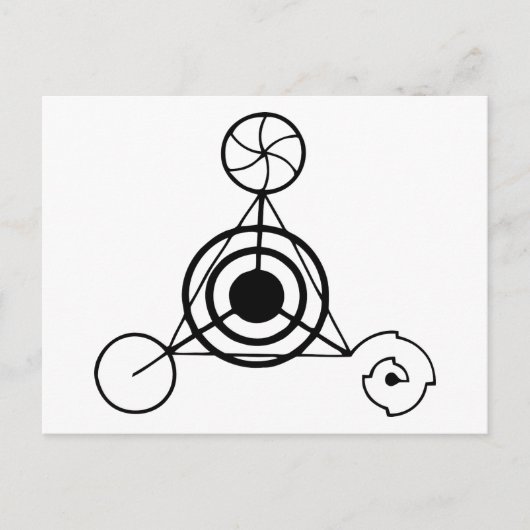 Crop Circle 7 Postkarte (Vorderseite)