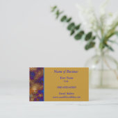 Crop Circle Business Card Visitenkarte (Stehend Vorderseite)