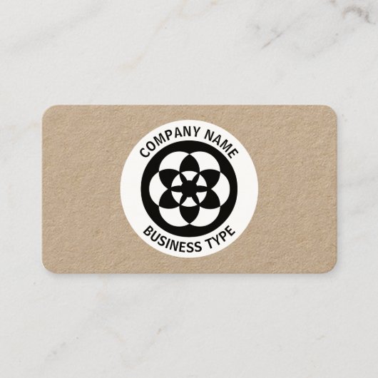 Crop Circle - Kraftstoff Visitenkarte (Vorderseite)