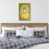 CROP CIRCLE LEINWAND DMT SPIRITUELLE GRAFFITI (Insitu (Schlafzimmer))