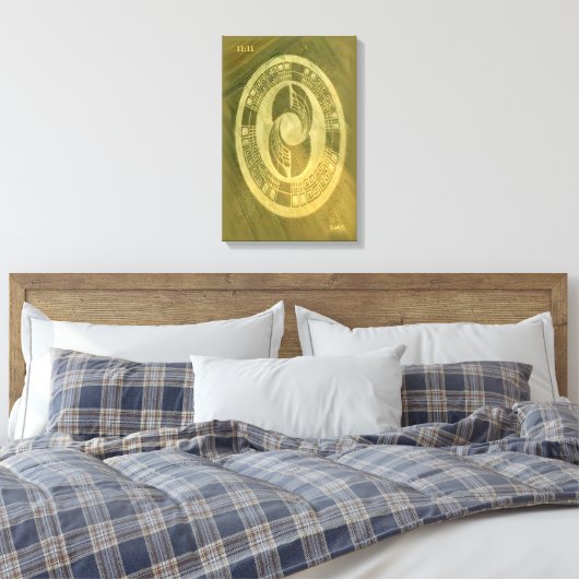 CROP CIRCLE LEINWAND DMT SPIRITUELLE GRAFFITI (Insitu (Schlafzimmer))