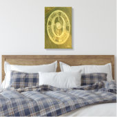 CROP CIRCLE LEINWAND DMT SPIRITUELLE GRAFFITI (Insitu (Schlafzimmer))