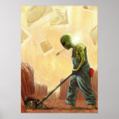 Crop Circle Maker Alien - Poster (Vorne)