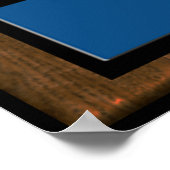 Crop Circle ufo Poster (Ecke)