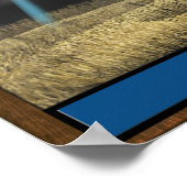 Crop Circle ufo Poster (Ecke)