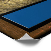 Crop Circle ufo Poster (Ecke)