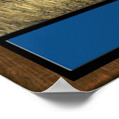 Crop Circle ufo Poster (Ecke)