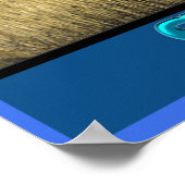 Crop Circle UFO Poster (Ecke)