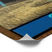 Crop Circle ufo Poster (Ecke)