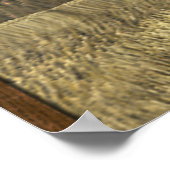 Crop Circle ufo Poster (Ecke)