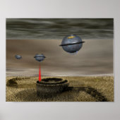 Crop Circle UFOS Poster (Vorne)
