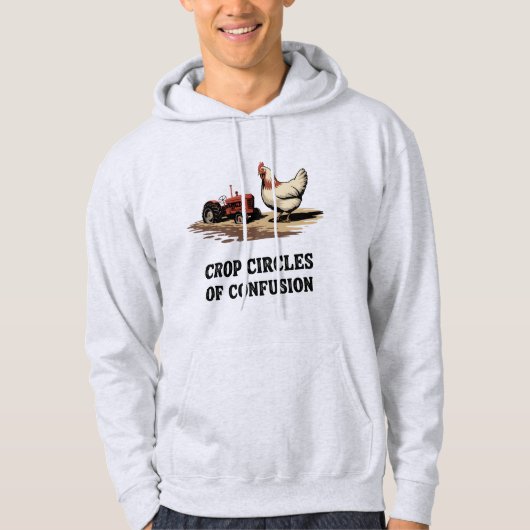 Crop Circles of Confusion | Agriculture Joke  Hoodie (Vorderseite)