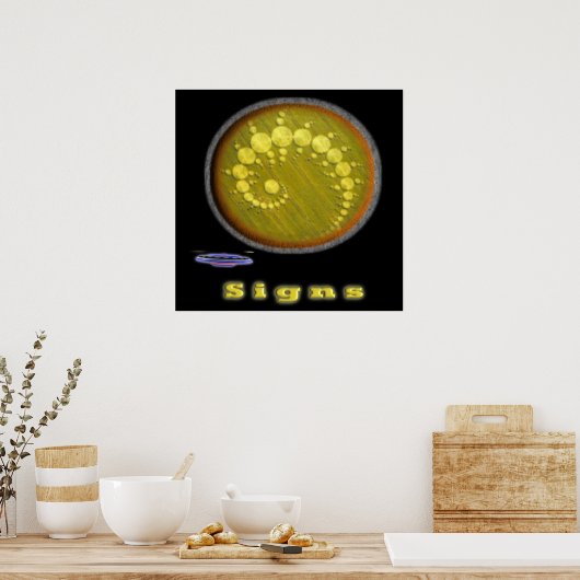 Crop Circles Poster (Küche)