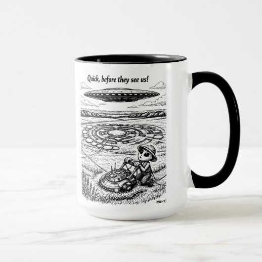 CROP CIRCLES -Quick- Tasse (Rechts)