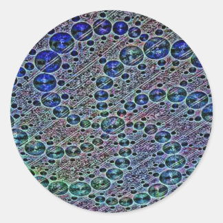 Crop Circles Runder Aufkleber