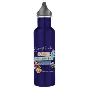 Crop & Connect 24 oz Wasserflasche Edelstahlflasche