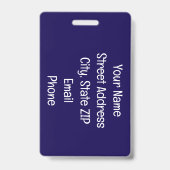 Crop & Connect Atlanta Gepäcktag Abzeichen Ausweis (Rückseite)