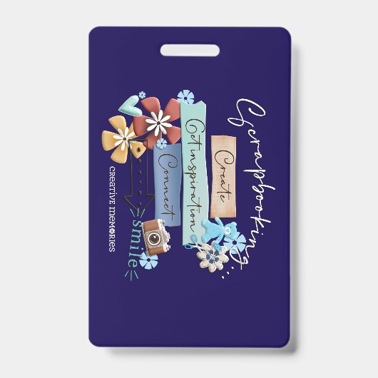 Crop & Connect Atlanta Gepäcktag Abzeichen Ausweis (Vorderseite)