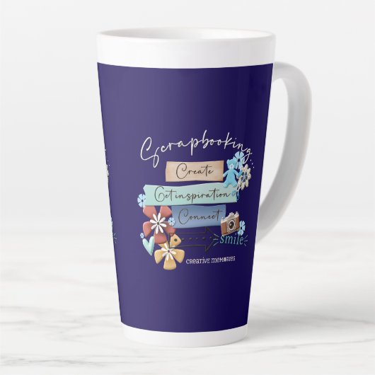 Crop & Connect Atlanta LG Latte Cup Milchtasse (Rechte Ecke)