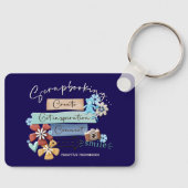 Crop & Connect Atlanta Schlüsselanhänger (Vorderseite)