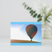 Crop Dusking Postkarte (Stehend Vorderseite)