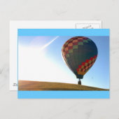 Crop Dusking Postkarte (Vorne/Hinten)