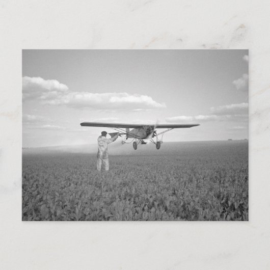 Crop Duster, 1938 Postkarte (Vorderseite)