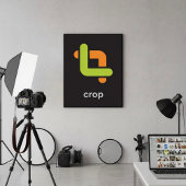 Crop Icon Poster