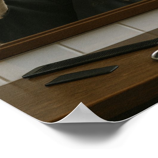 "Crop My Top" Poster (Ecke)