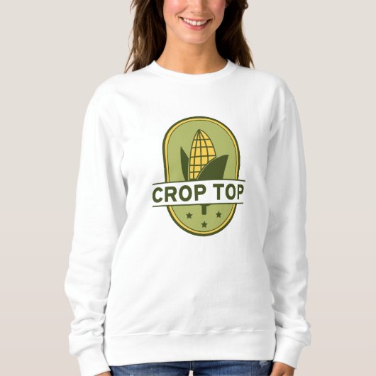 Crop Ober Sweatshirt (Vorderseite)