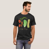 Crop Ober T-Shirt (Vorne ganz)