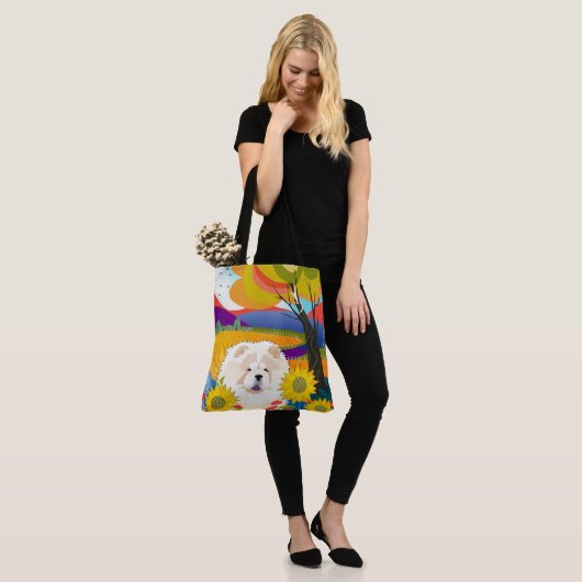 CROP-Tasche oder Kreuzbeutel Tasche (Am Model)