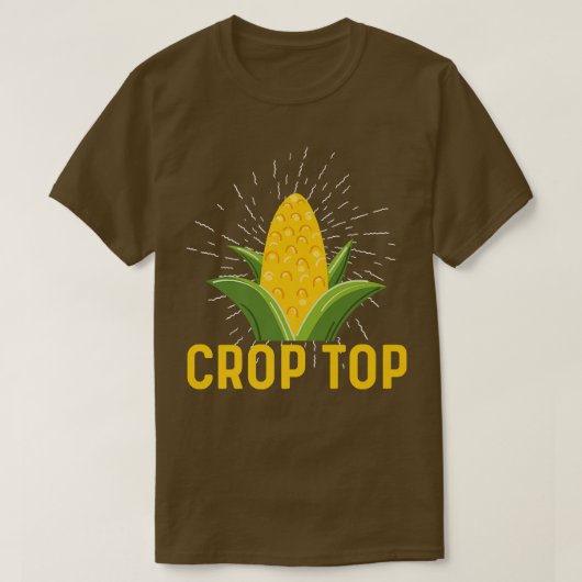 Crop Top Corn Healthy Vegetable  (Design vorne)