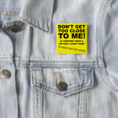 Crop You Out Spater Funny Button Abzeichen Button (Beispiel)