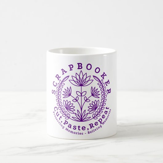 Cropper Scrapbook Bastler Kaffeetasse (Mittel)