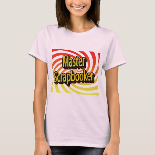 Cropper Scrapbook Crafter T-Shirt (Vorderseite)