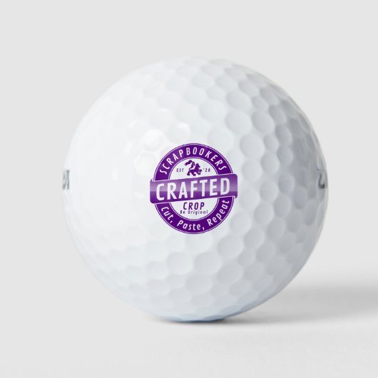 Cropper Scrapbook Golfball (Vorderseite)