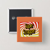 Cropper Scrapbook Handwerkerin Button (Vorne & Hinten)