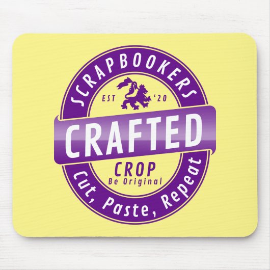 Cropper Scrapbook Mousepad (Vorne)