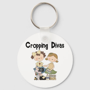 Cropping Divas Schlüsselanhänger