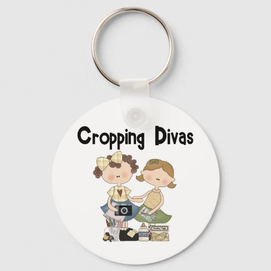 Cropping Divas Schlüsselanhänger (Vorderseite)