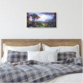 Cropsey Canvas Print Wrap Leinwanddruck (Insitu (Schlafzimmer))