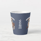 Croptoberfest 2023 Kleine Latte-Tasse PERSONALISIE Milchtasse (Vorderseite)