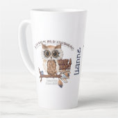 Croptoberfest 2023 Lg Latte Tasse Personalisiert (Linke Ecke)