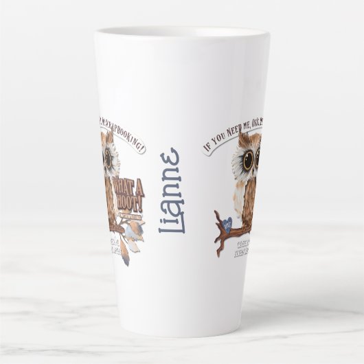 Croptoberfest 2023 Lg Latte Tasse Personalisiert (Vorderseite)