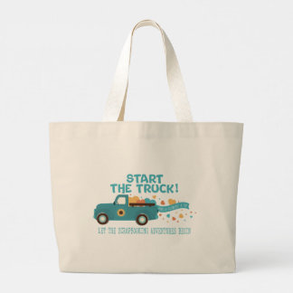 Croptoberfest 2024 Canvas Bag - Start the Truck! B Jumbo Stoffbeutel