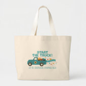 Croptoberfest 2024 Canvas Bag - Start the Truck! B Jumbo Stoffbeutel (Vorne)