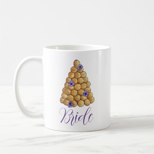 Croquembouche Choux Pastry Wedding Cake Bridge Kaffeetasse (Links)