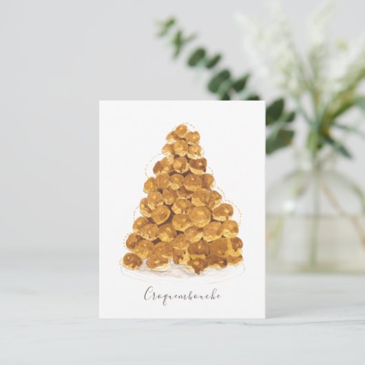 Croquembouche Postkarte (Stehend Vorderseite)