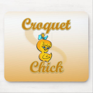 Croquet Chick Mousepad